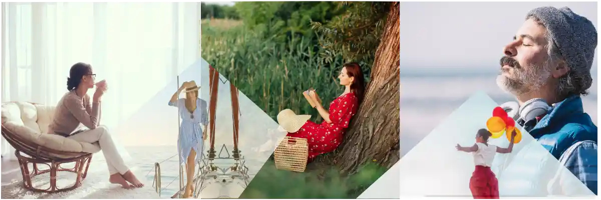 Living a slower pace Living a slower pace